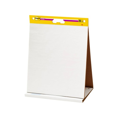 Bloco Reuniões Post-it para Mesa Adesivo 50,4x58,4cm 20Fls