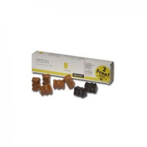 Color Stick Xerox 016176100 Amarelo 5un + Preto 2un