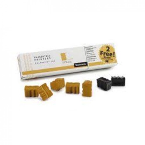 Color Stick Xerox 016182700 Amarelo 5un + Preto 2un