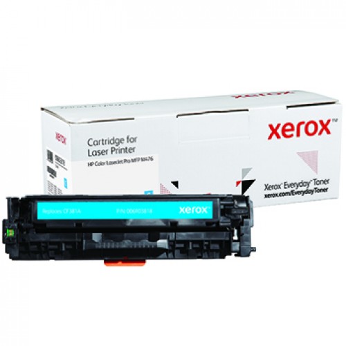 Toner XEROX Everyday HP 312A Azul CF381A 2700 Pág.