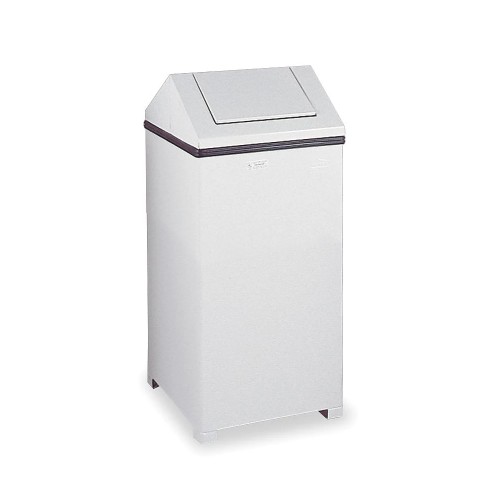 Papeleira 60L Metal Aço Revestido Branco