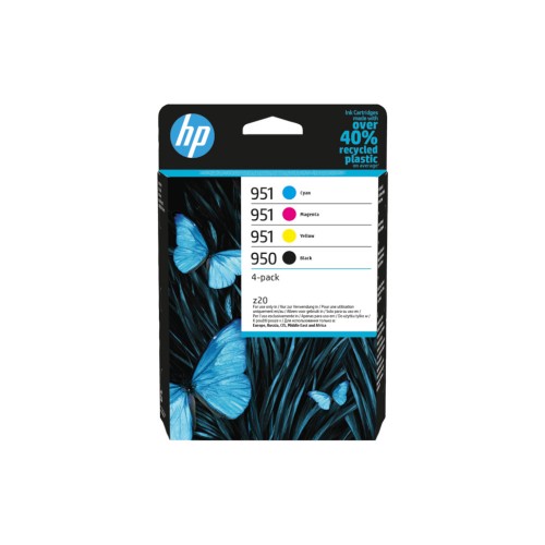Pack Tinteiros HP 950/951 4 Cores 6ZC65A 24ml/8ml
