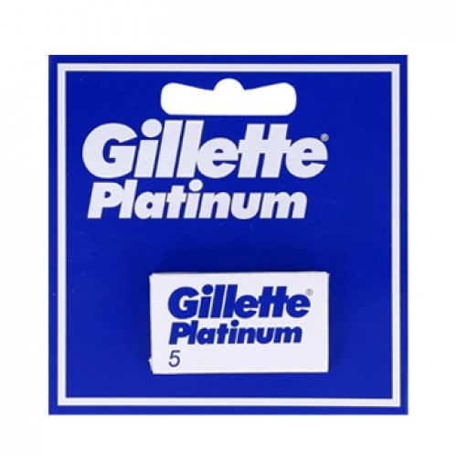 Lâminas Gillette Platinum Recarga 5un