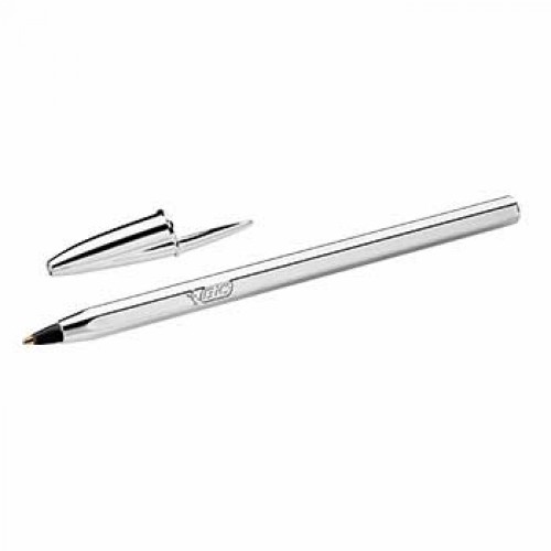 Esferográfica BIC Edição Especial Preto 1mm Prateado 20un