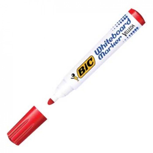 Marcador Quadros Brancos BIC 1701 1,4mm Vermelho 1un