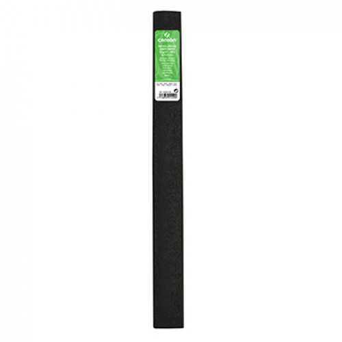 Papel Crepe Preto 50x250cm Canson Rolo