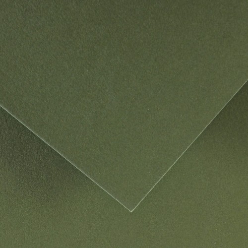 Cartolina A4 Verde Safari 185g Canson 50 Folhas