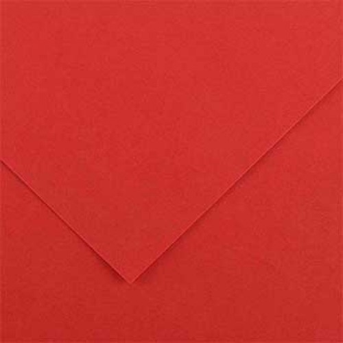 Cartolina 50x65cm Vermelho 185g 1 Folha Canson