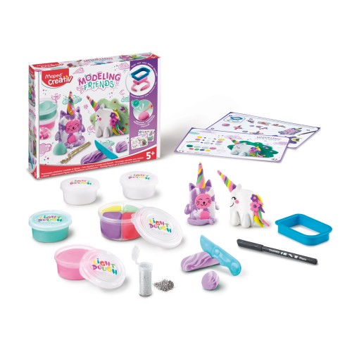 Conjunto Pasta Modelar Animais Mágicos