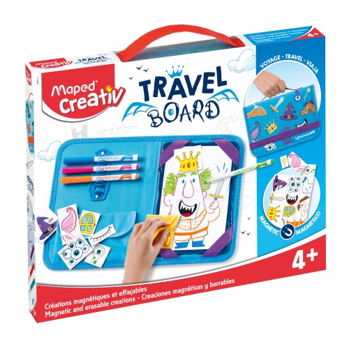 Kit Viagem Magnético - Princesa e o Cavaleiro