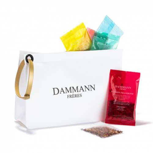 Bolsa Coffret + Chás Gelados 8 Sabores 16 Saquetas