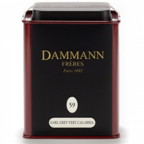 Chá Verde em Lata Earl Grey Vert Calabria Nº59 100g