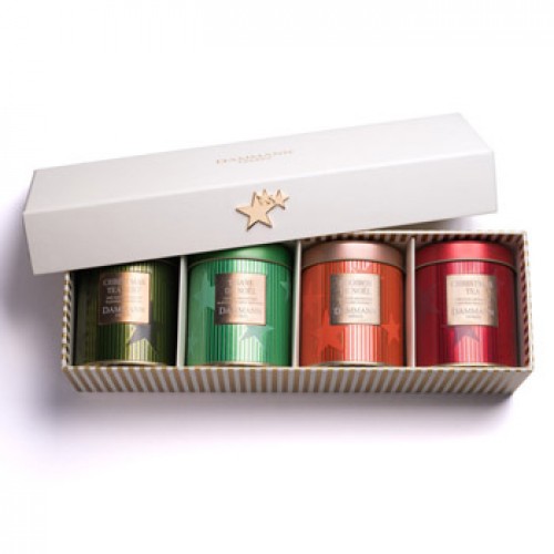 Caixa Coffret Chás 4 Sabores Latas Il Etait Une Fois Noel