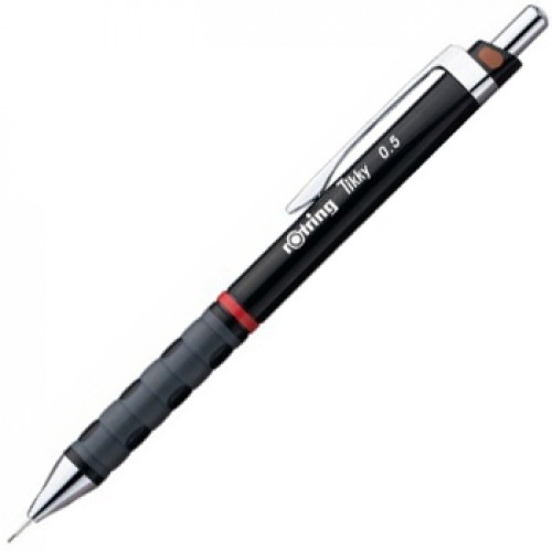 Lapiseira 0,5mm Rotring Tikky II  Preto 1un