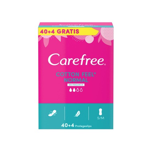 Pensos Diários Carefree Cotton Feel 40+4un