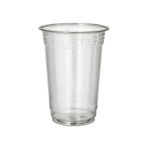 Copos 500ml PET 14,9cm Transparente 50un
