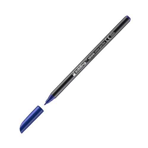 Marcador Médio Edding 1200 1mm Azul 1un