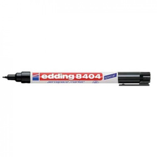 Marcador Permanente Fino Edding 8404 0,75mm Preto 1un