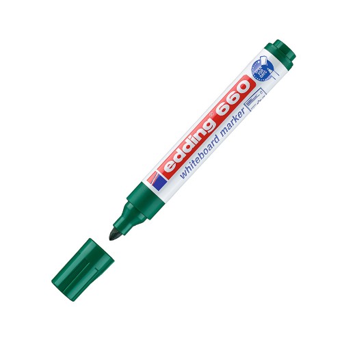 Marcador Quadros Brancos Edding 660 1,5-3mm Verde 1un