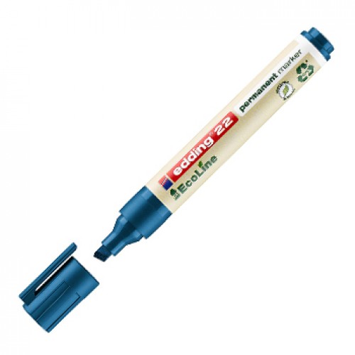 Marcador Permanente Grosso Edding e-22 1-5mm Azul 1un