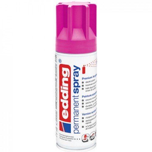Tinta Acrílica Edding 5200 Spray 200ml Telemagenta