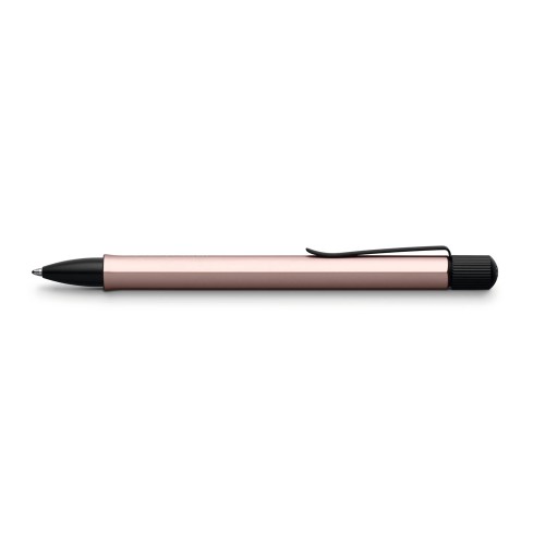 Esferográfica Hexo Faber-Castell Alumínio Rosa + Estojo