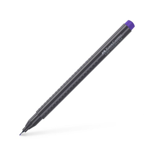 Marcador Fino Faber-Castell 0,4mm Azul Violeta 1un
