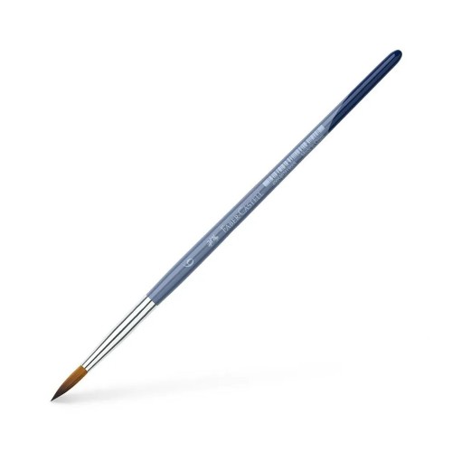 Pincel Guache Aguarela Redondo Nº6 Faber Castell 1un
