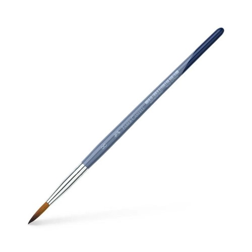 Pincel Guache Aguarela Redondo Nº8 Faber Castell 1un