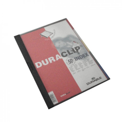 Classificador C/Mola Durable 2235 Preto + 5 Separadores 1un