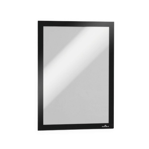 Moldura Adesiva A4 Duraframe Preto 4872-01 2un