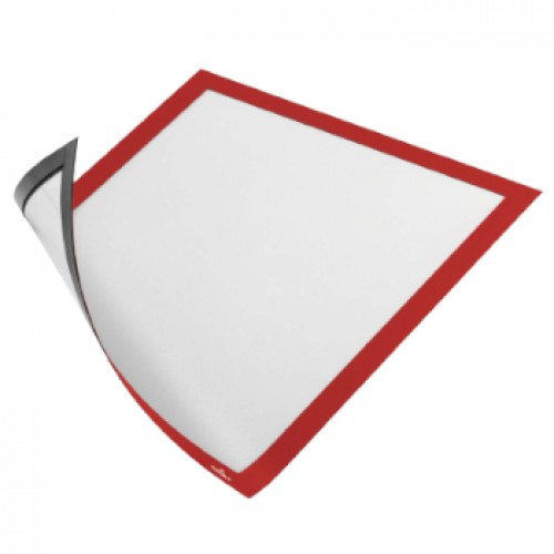 Moldura Magnética A4 Duraframe Vermelho 4869-03 5un