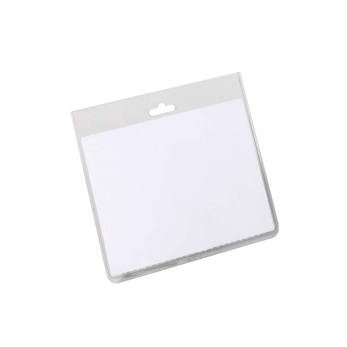 Porta Nomes Horizontal 60x90mm Durable c/Perfuração 20un