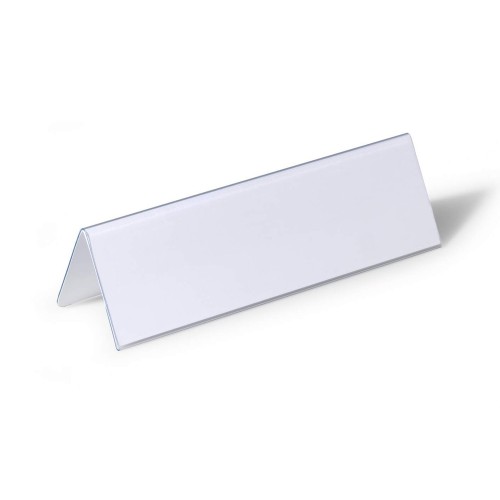 Porta Nomes de Secretaria Durable 805219 61/122x210mm - 25un