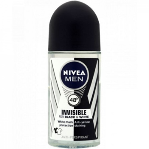 Desodorizante Roll-On NIVEA Men Black White Invisible 50ml