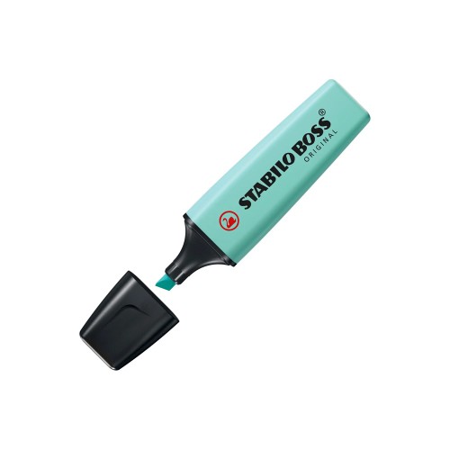 Marcador Fluorescente Stabilo 70/113 Turquesa Pastel 10un