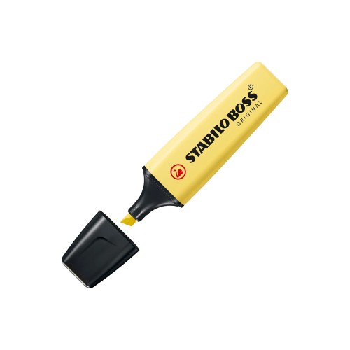 Marcador Fluorescente Stabilo 70/144 Amarelo Pastel 10un