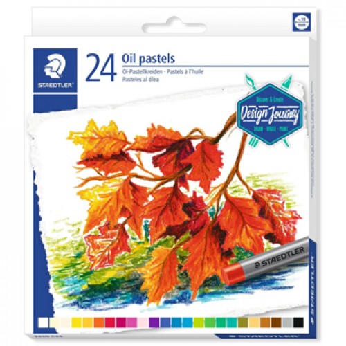 Lápis Pastel a Óleo STAEDTLER 2420 C24 Design Journey 24un