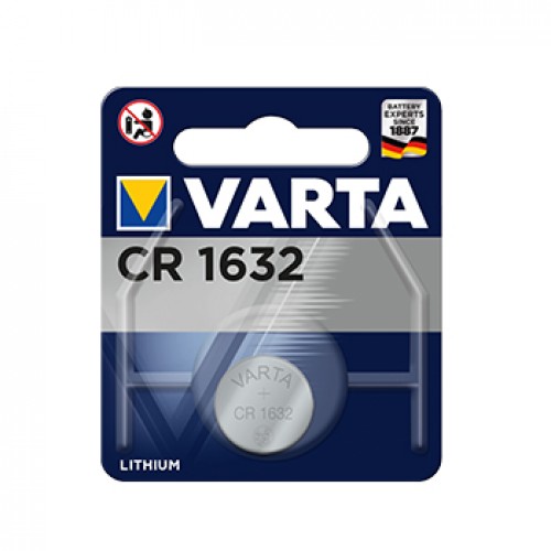 Pilhas CR1632 Lithium 3V 140mAh Varta 1un