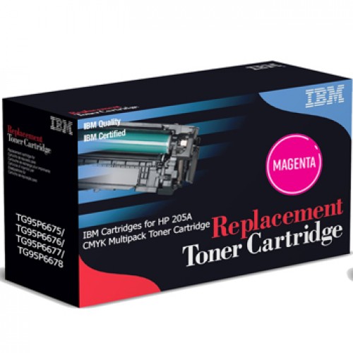 Toner IBM para HP 205A Magenta CF533A 900 Pág.