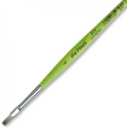 Pincel Hobby Escolar Espatulado Nº4 374 Fit Da Vinci 1un