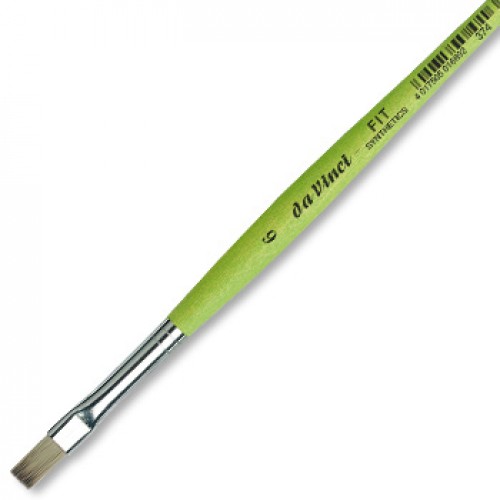 Pincel Hobby Escolar Espatulado Nº6 374 Fit Da Vinci 1un