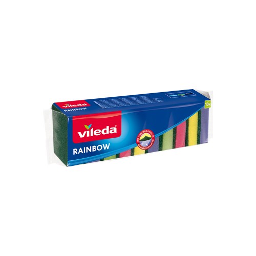 Esfregão Esponja Vileda Rainbow 10un