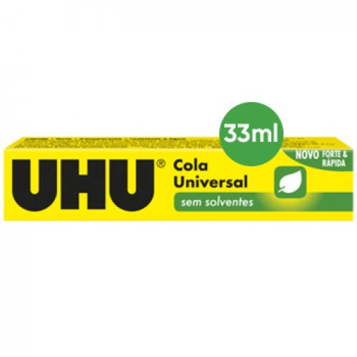 Cola Universal 33ml s/Solventes Bisnaga UHU 1un