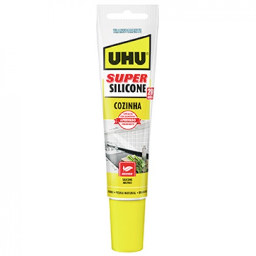 Super Silicone Cozinha Transparente UHU 150ml