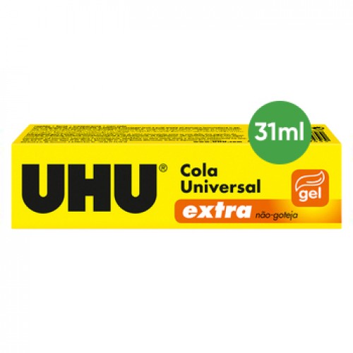 Cola Universal 031ml Extra Bisnaga Gel UHU 1un