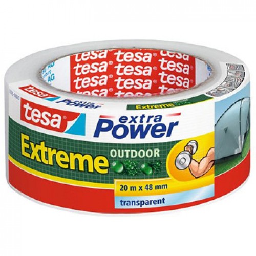 Fita Adesiva Tecido 48mmx20m Extra Power Tesa Transparente
