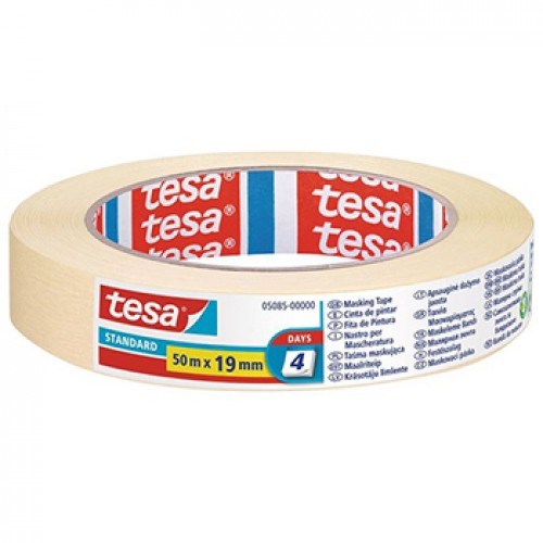 Fita Adesiva Crepe 19mmx50mts Tesa