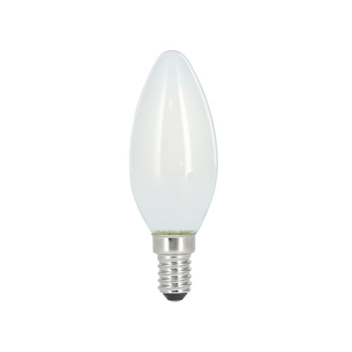 Lâmpada LED E14 Vela 2W 250lm Mate Branco Quente