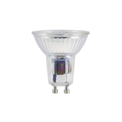 Lâmpada LED GU10 3W 250lm Refletora Vidro Branco Quente